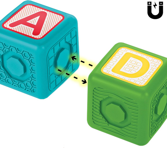 BABY EINSTEIN Connectables Bridge & Learn magnetic blocks