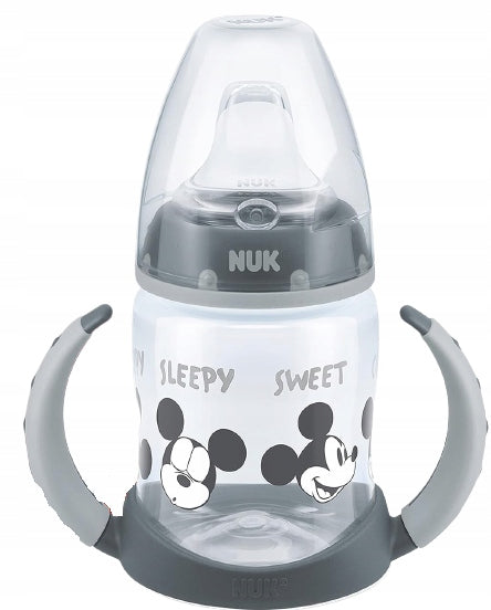 NUK Learner Cup Mickey hrnek 150 ml indikátor teploty