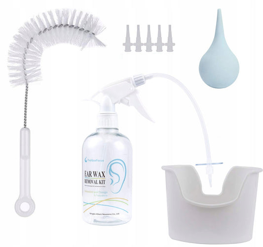 HailiCare EarWaxEar cleaning kitage 6 l+colour whitematerials plastic, siliconefree of harmful