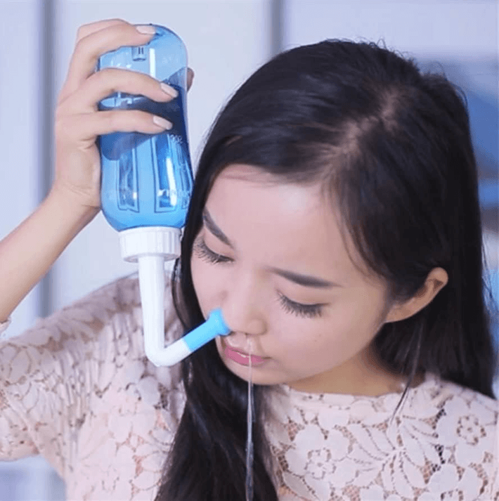 WATERPULSE Nasal 300 nosní irigátor pro děti i dospělé se 2 nástavci 300 ml