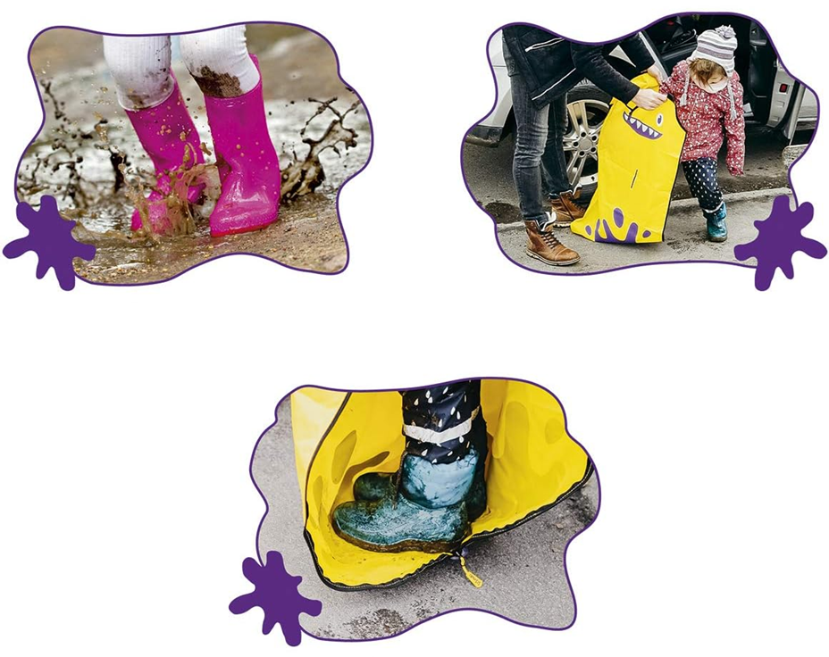 SCHMUKIprotector for pram and carcolour yellow-violetage 3-6 yearswidth 54 cm, length 98 cmmaterials