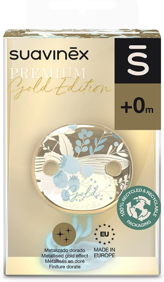 SUAVINEX PREMIUM Gold Editiondummy tagage 0+BPA and BPS freeGood, new condition, replacement packaging