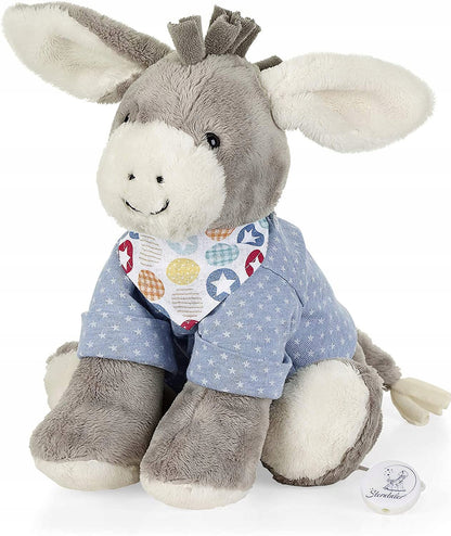 STERNTALER Emmi szamár, zenélő plüssfigura, 28 cm „O
