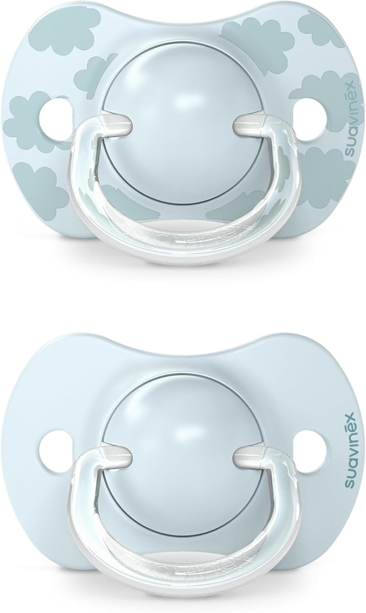 SUAVINEX SX PRO anatomischer Silikon-Schnuller x2, 0–6 Monate