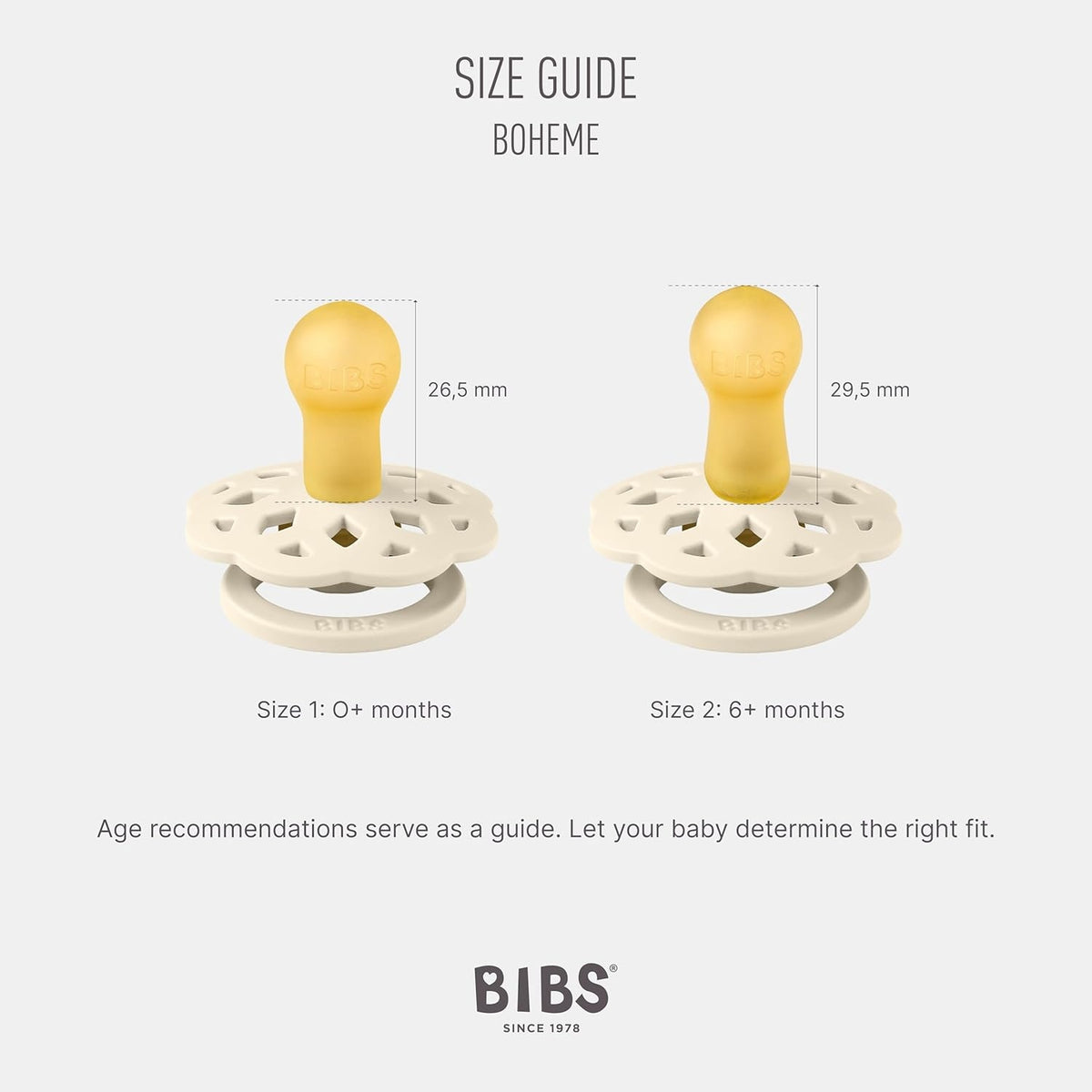 BIBS BOHEME uklidňující dudlíky 4pack 0-6 měsíců
