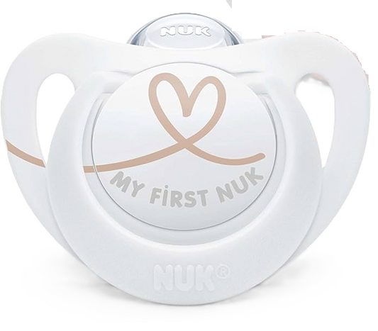 NUK STAR soother x2, storage box