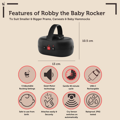 ZAZU Baby Rocker bucket, wÃ©er wheels
