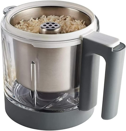 BEABAbasket for cooking pasta and riceAge 7 m+colour silver and whitecapacity 750 gmaterials stainless steel