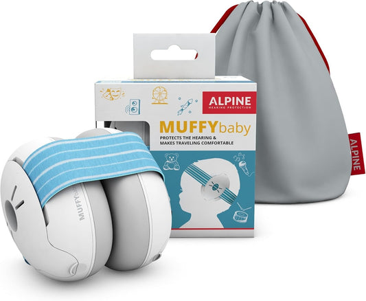 ALPINE Muffy Baby Ochrana sluchu pro děti 0-36 měsíců 23db + pouzdro