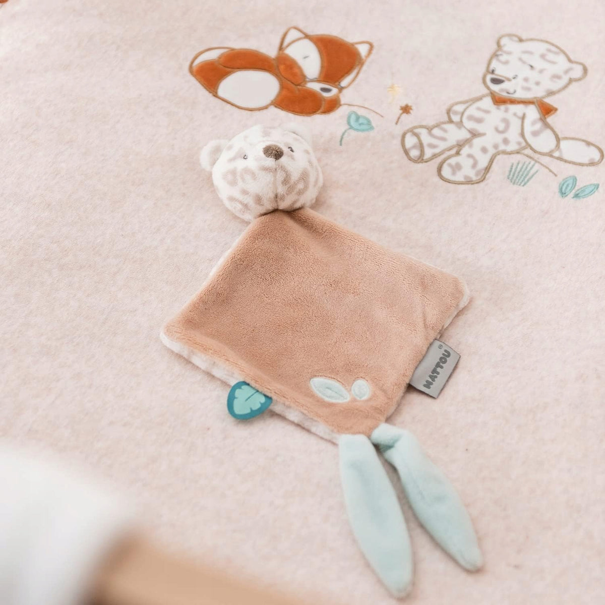 NATTOU snow irbis JUNGOcuddly comforterage 0 +height approx. 25 cmmaterial polyesterfree of harmful