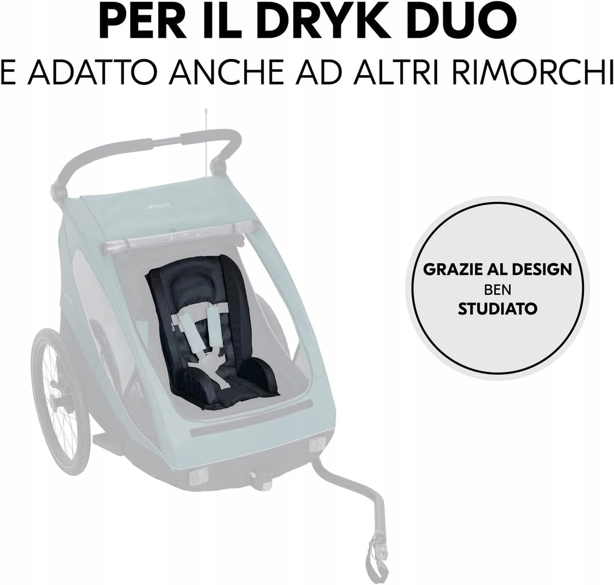 HAUCK redukční vložka do cyklistického vozíku