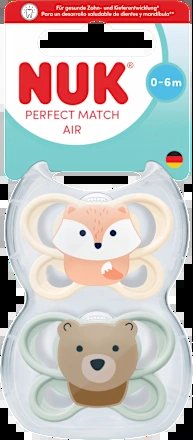 NUK Perfect Match Air succhietti 0-6 mesi.