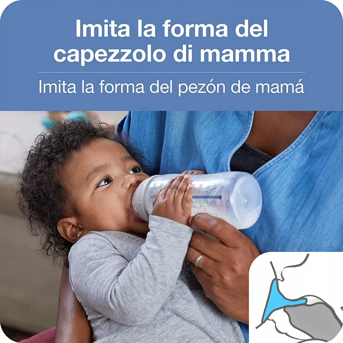 NUK sada NO COLIC 4 lahvičky košík KONTROLA TEPLOTY