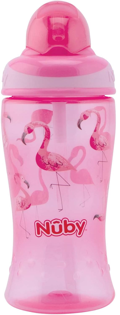 NUBY Flip-it Cup non-spill cup with straw 12m+ 360 ml