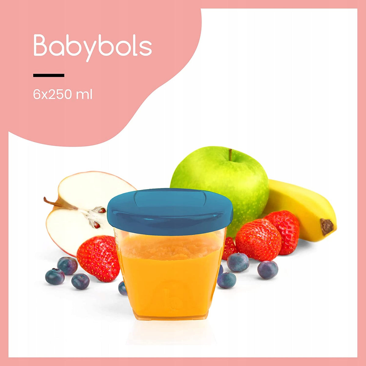 BABYMOOV Babybols nádoby 6 x 250 ml