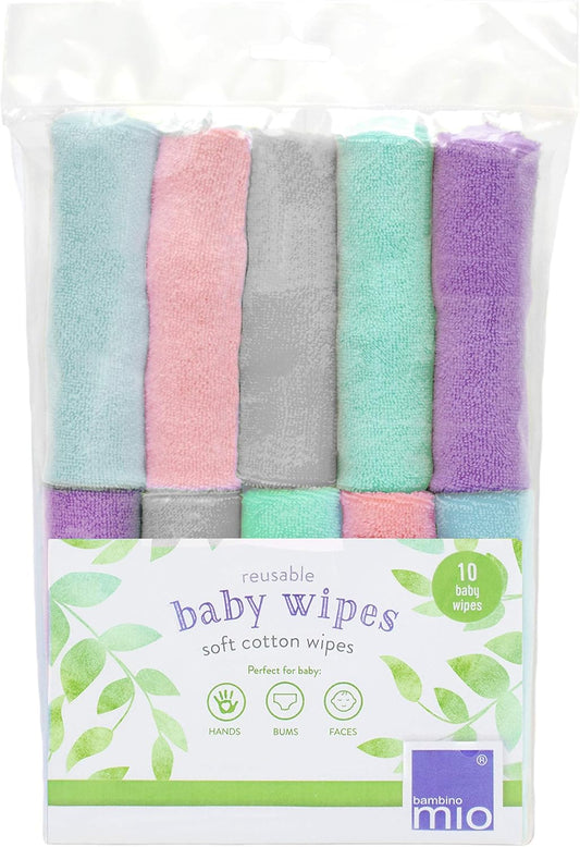 BAMBINO MIO opakovatelné ubrousky x10