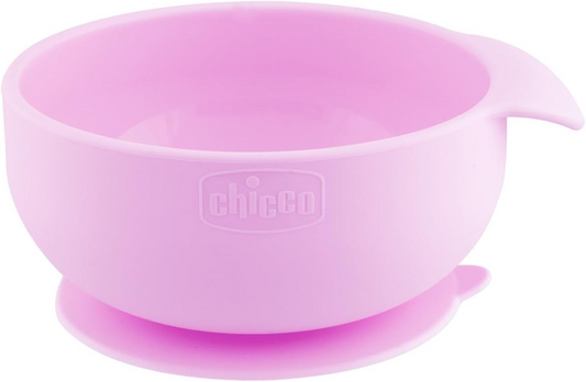 CHICCO sada EASY START miska s přísavkou lžička bryndák 6m+