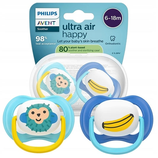 PHILIPS AVENT Ultra Air soothers x2