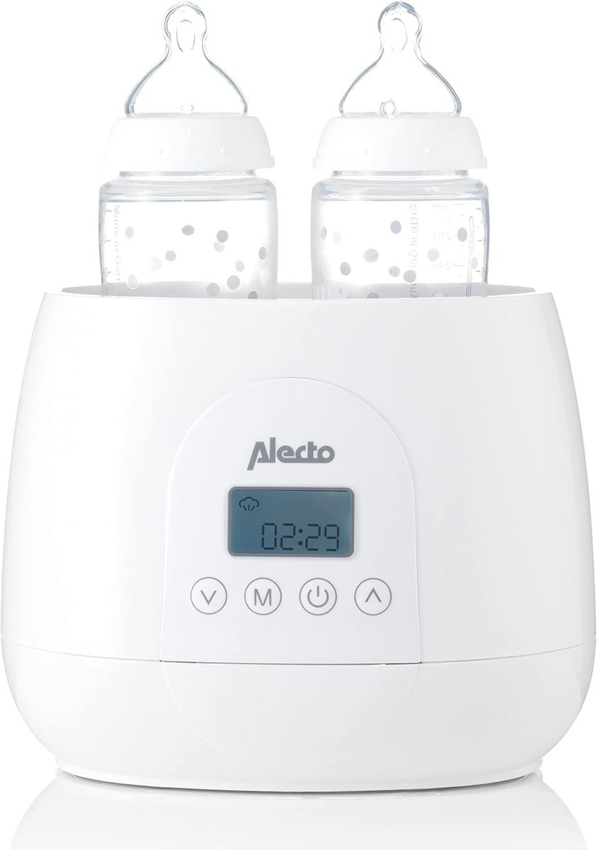 ALECTO ohřívač lahví a sklenic 3v1 dvojitý BW700TWIN