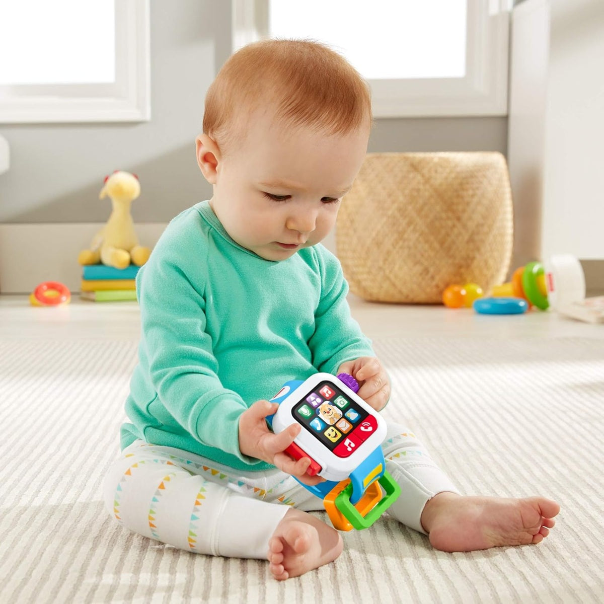 FISHER-PRICE interaktivní chytré hodinky 8,5 x 12 cm španělský jazyk