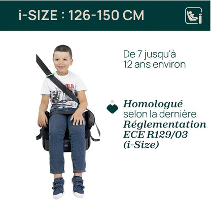 CHICCO Quasar Fix i-Size autosedačka podsedák 126-150cm