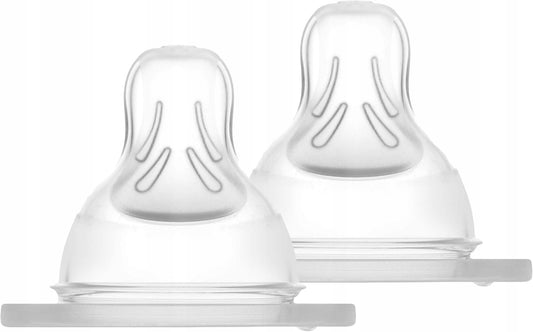 MAM bottle nipples 0+ months x2