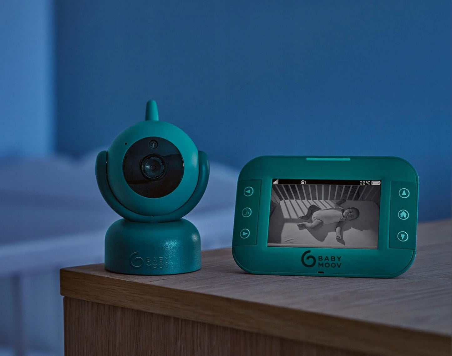 BABYMOOV Yoo Master remote-controlled electronic baby monitor 3.5"