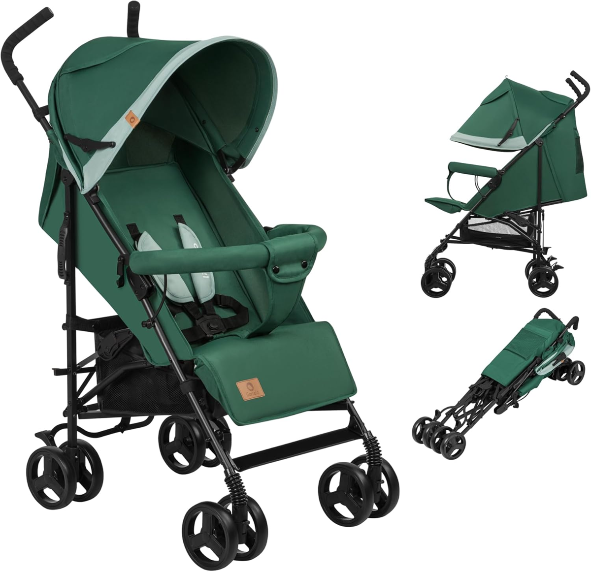 LIONELO Elia stroller with reclining function