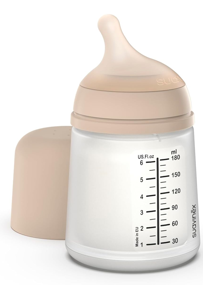SUAVINEX láhev ZERO ZERO 180ml Pomalu průtok (S)
