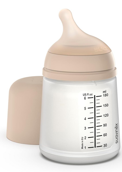 SUAVINEX láhev ZERO ZERO 180ml Pomalu průtok (S)