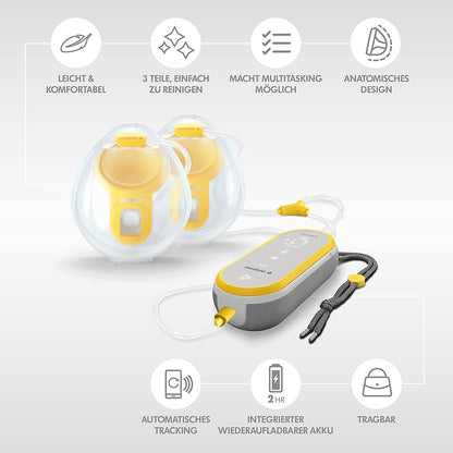 MEDELA Freestyle Flex dvojitá odsávačka mateřského mléka hands-free