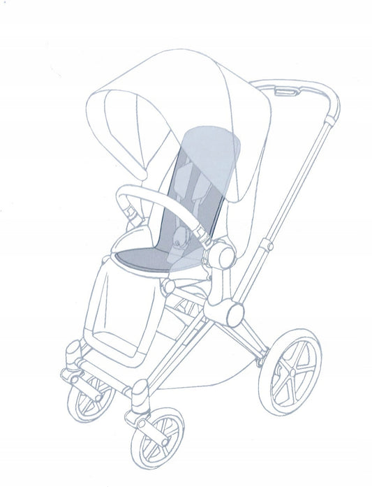 CYBEX PLATINUM αναπνέουσα επένδυση καροτσιού
