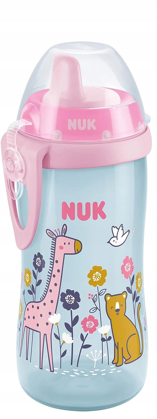NUK Kiddy Cup STICLĂ cu clips de 300 ml