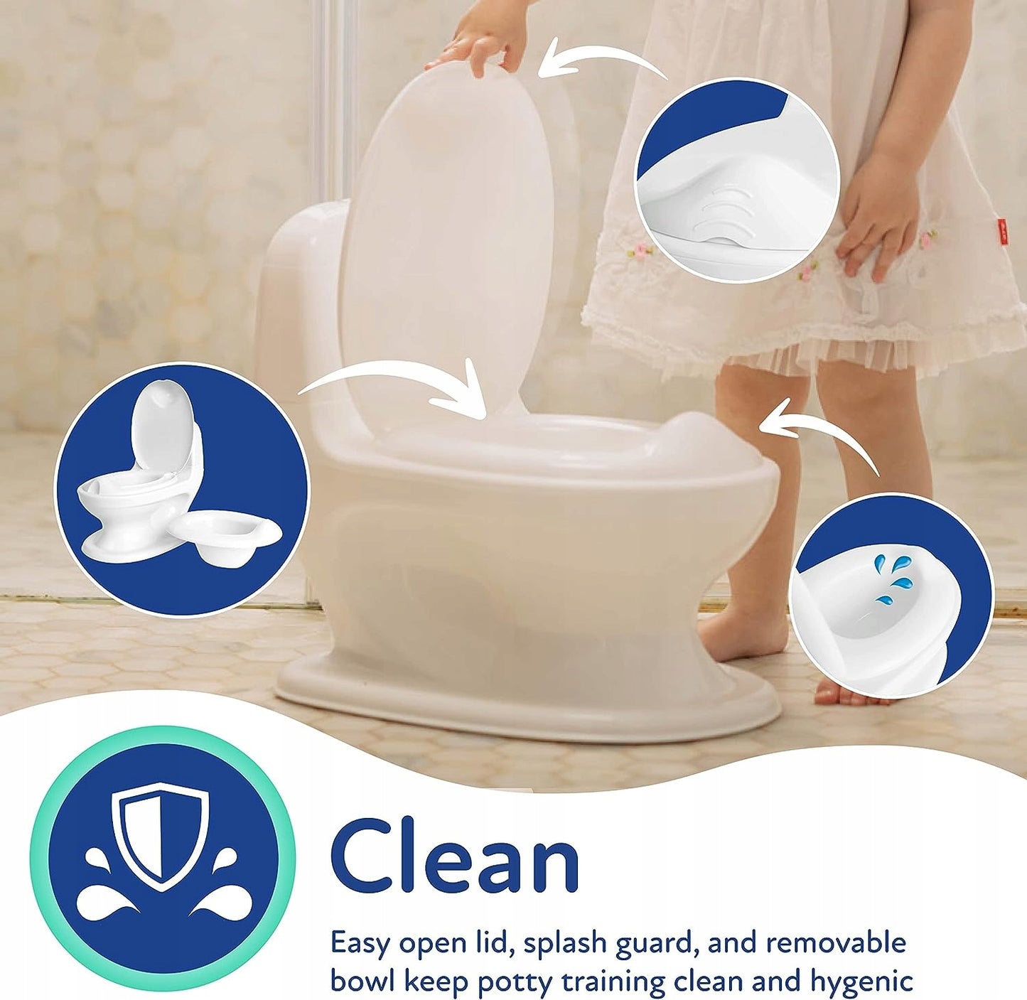 NUBY DR.TALBOTS interactive potty My First Toilet