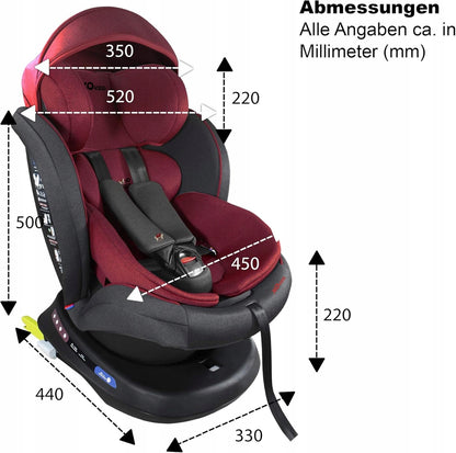 XOMAX S64 car seat gr 0/1/2/3
