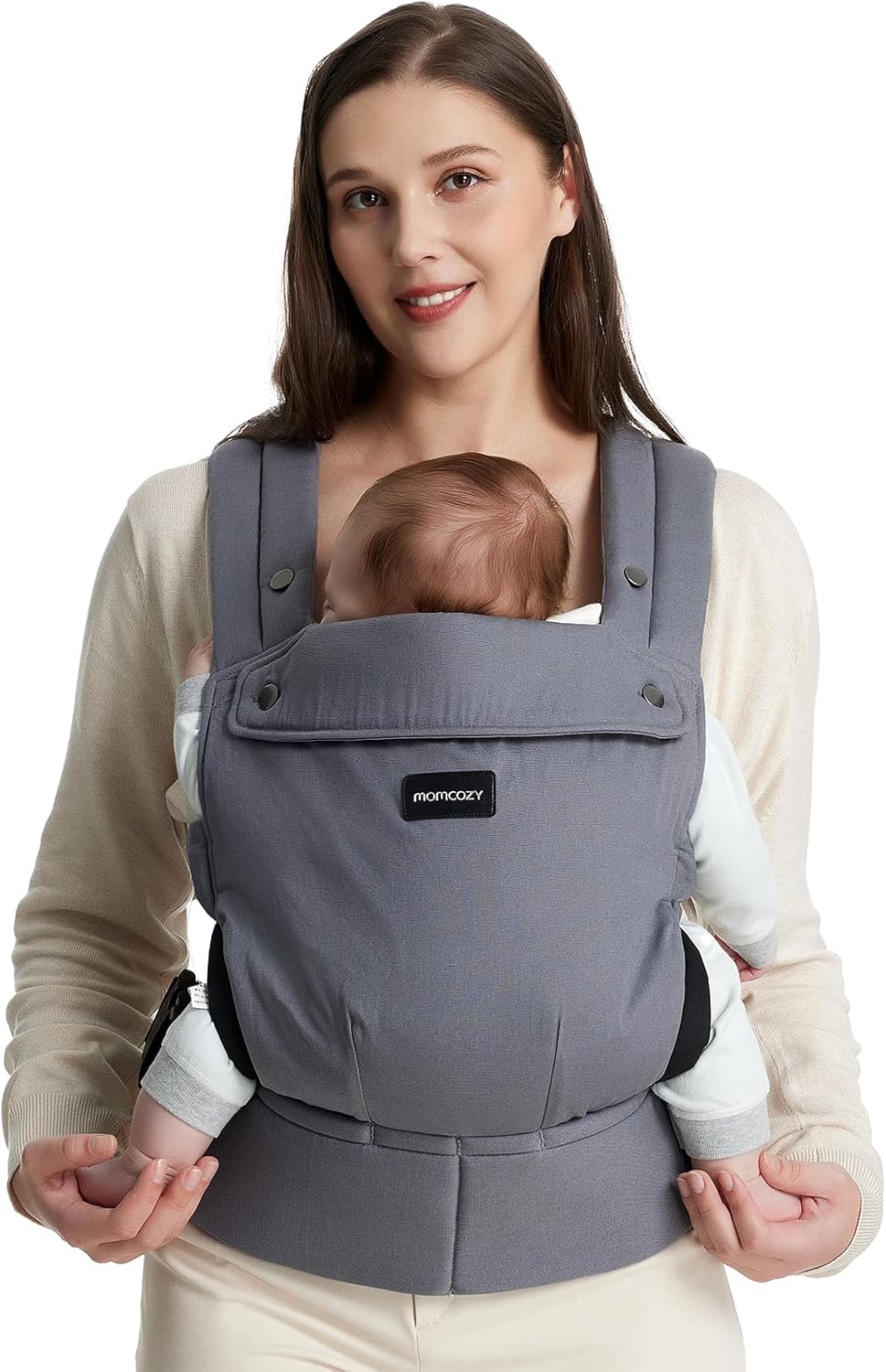 MOMCOZY nosič pro novorozence a kojence 3-20kg nastavitelný