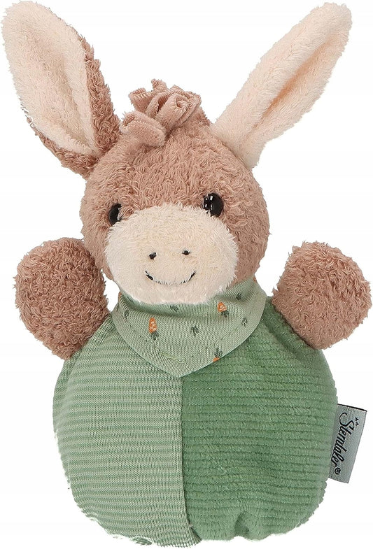 STERNTALER Oslík Emmilius plyšová hračka se šustícím papírem 15 cm