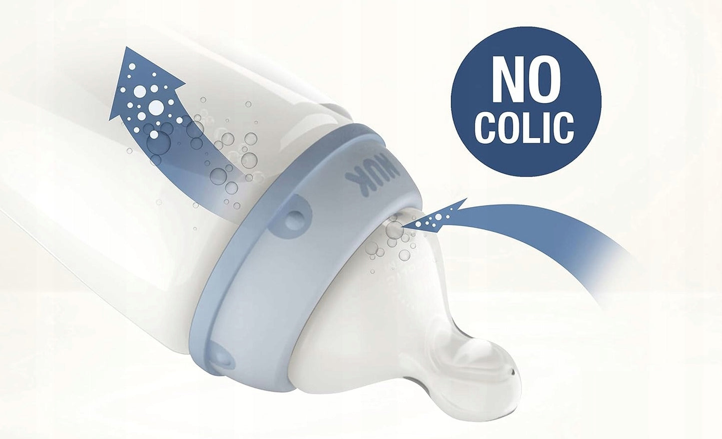 NUK First Choice+ BUTELKA 150 ml 0-6 m wskaźnik temperatury – zdjęcie produktu 2