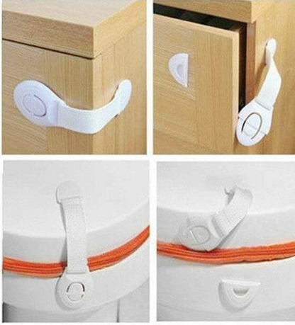 JZKcabinet and drawer protectionSet contains 1 piececolour whitedimensions 2.5 x 19.8 cmmaterials