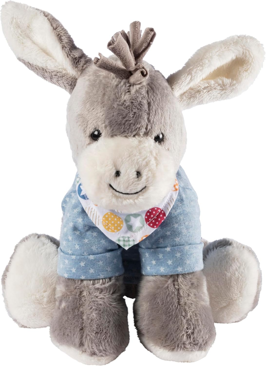 STERNTALER Donkey Emmi cuddly toy with music box