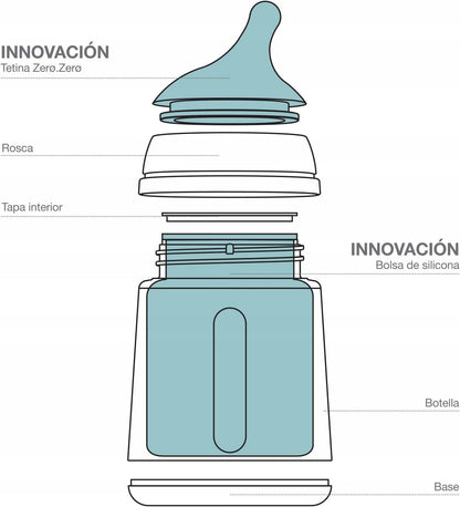 SUAVINEX ZERO ZERO bottle 180 ml