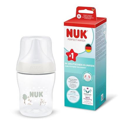 NUK Perfect Match biberon anticolica 150 ml da 0 mesi. Pecorelle