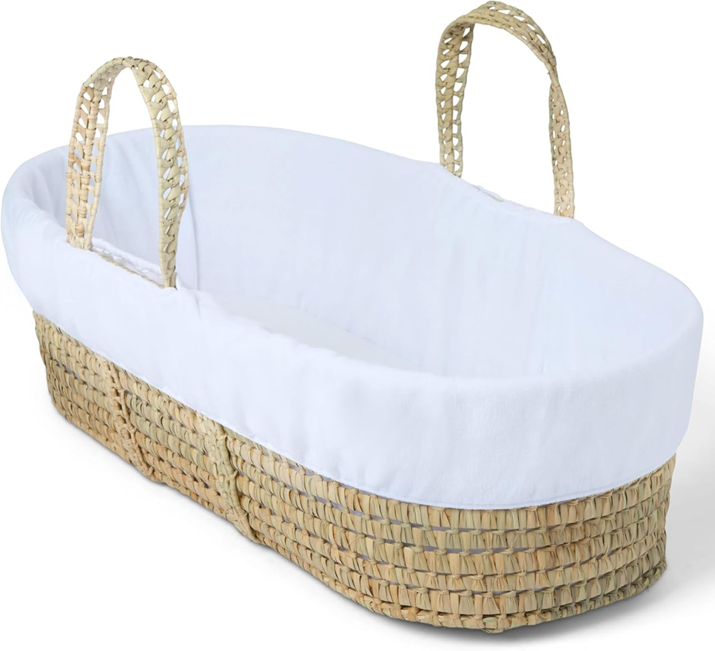 CLAIR DE LUNE Fleece lining for Moses basket