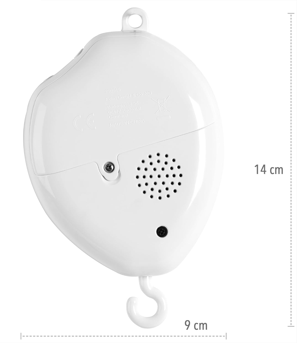 FEHN luz de presença com mecanismo rotativo para carrossel de berço + cartão 128 Mb