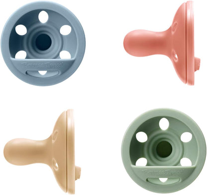 TOMMEE TIPPEE Dudlík uspávací Breast Like x4 6-18 měsíců
