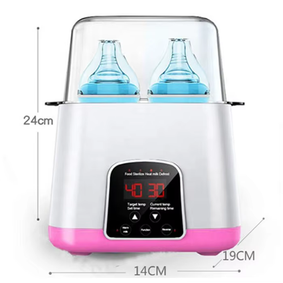 6-in-1 bottle warmer and sterilizer Safety is our top priority, even though it warns that it never dries out