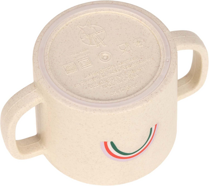 LASSIG Sippy Cup Happy Rascals Heart hrnek s pítkem 150 ml 6 m+