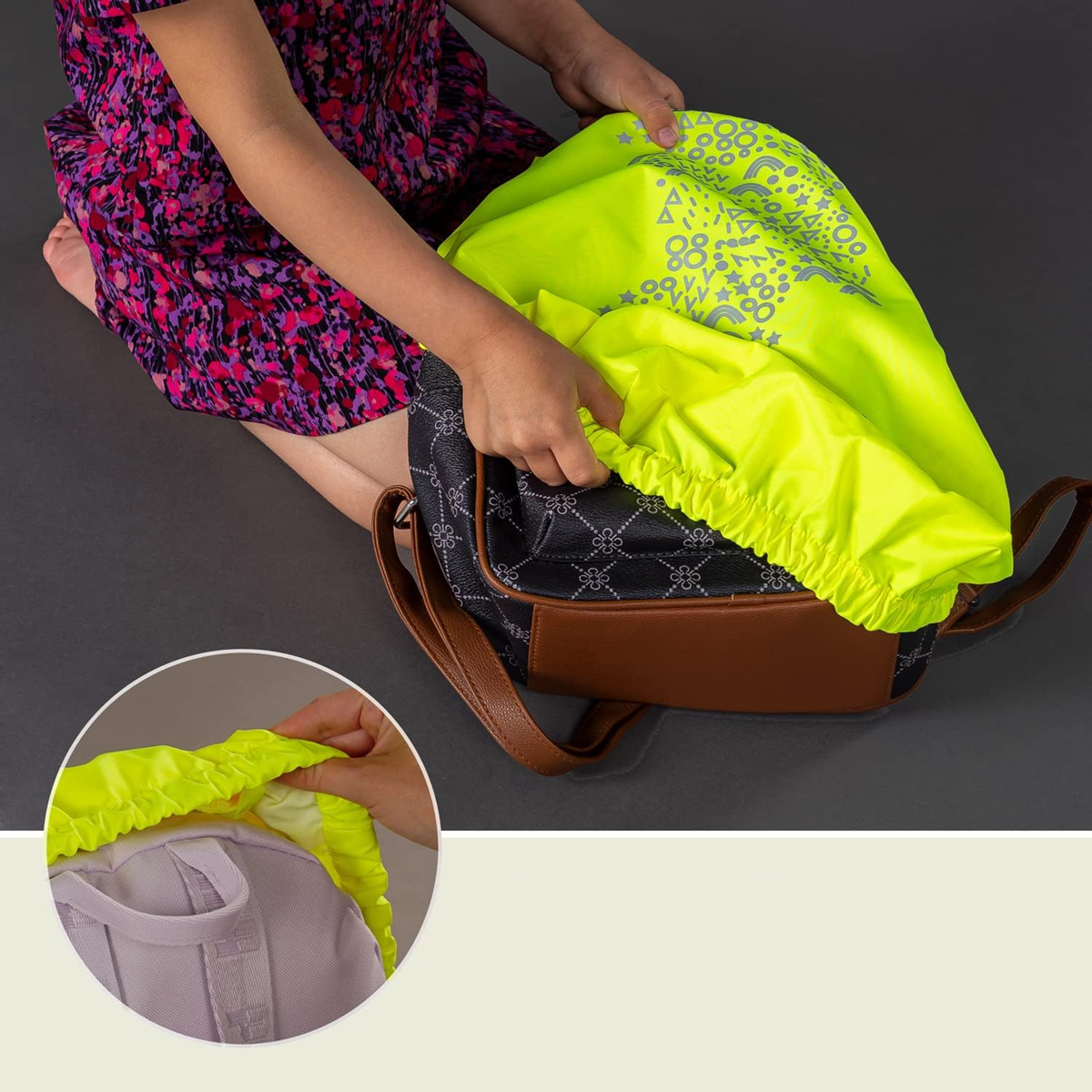 REER MyBuddyGuardbackpack covercolour yellowsize Mdimensions 46 x 34 x 13 cmfree of harmful substancesnew