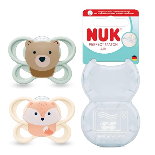 NUK Perfect Match Air dudlíky 0-6m x2