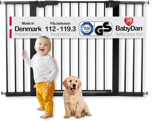 BABY DAN PREMIERE zábrana na schody bez vrtání 112-119,3